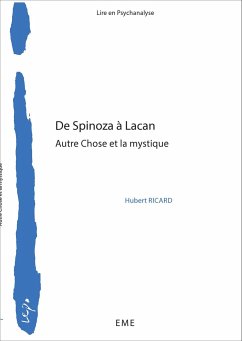 Cover De Spinoza à Lacan