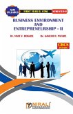 BUSINESS ENVIRONMENT AND ENTREPRENEURSHIP -- II BUSINESS ENVIRONMENT AND ENTREPRENEURSHIP -- II