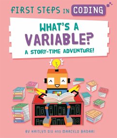 Cover First Steps in Coding: What's a Variable?