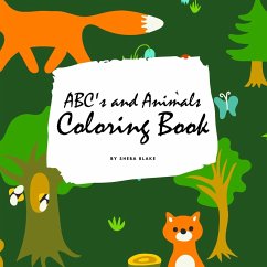 ABC's and Animals Coloring Book for Children (8.5x8.5 Coloring Book / Activity Book) - Blake, Sheba