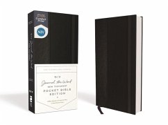 Niv, Journal the Word New Testament (Perfect for Note-Taking), Pocket Bible Edition, Hardcover, Black, Red Letter, Comfort Print - Zondervan