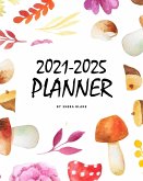 2021-2025 (5 Year) Planner (8x10 Softcover Planner / Journal)
