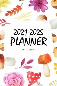 2021-2025 (5 Year) Planner (6x9 Softcover Planner / Journal) - Blake, Sheba