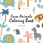 Farm Animals Coloring Book for Children (8.5x8.5 Coloring Book / Activity Book)