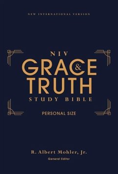 Niv, the Grace and Truth Study Bible (Trustworthy and Practical Insights), Personal Size, Hardcover, Red Letter, Comfort Print - Zondervan