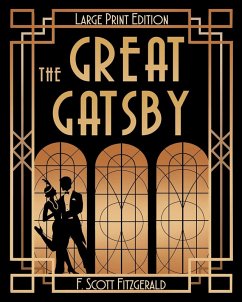 The Great Gatsby (LARGE PRINT) (eBook, ePUB) - Fitzgerald, F. Scott
