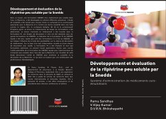 Développement et évaluation de la rilpivirine peu soluble par la Snedds - Sandhya, Pamu;Kumar, V.Vijay;Bhikshapathi, D.V.R.N.