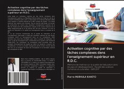 Activation cognitive par des tâches complexes dans l'enseignement supérieur en R.D.C. - MURHULA KAHETO, Pierre