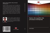 Aperçu de la gestion des processus d'entreprise Aperçu de la gestion des processus d'entreprise