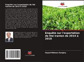 Enquête sur l'exportation de thé iranien de 2014 à 2018