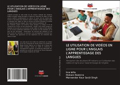 LE UTILISATION DE VIDÉOS EN LIGNE POUR L'ANGLAIS L'APPRENTISSAGE DES LANGUES - lafta, lina;Dzakiria, Hisham;Kaur Sarjit Singh, Manvender