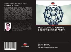 DES ÉLECTROCATALYSEURS POUR L'ÉNERGIE DE POINTE - Nivetha, Dr. Ravi;Gopinath, Kasi;Govindarajan, Marimuthu