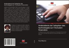 Antécédents de l'adoption des technologies sur l'inclusion financière - Mwania, Paul