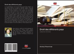 Cover Droit des différents pays