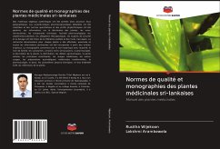 Normes de qualité et monographies des plantes médicinales sri-lankaises - Wijekoon, Rusitha;Arambewela, Lakshmi