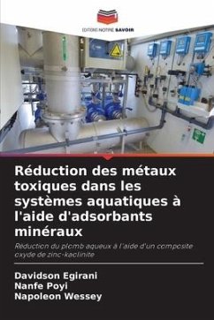 Réduction des métaux toxiques dans les systèmes aquatiques à l'aide d'adsorbants minéraux - Egirani, Davidson;Poyi, Nanfe;Wessey, Napoleon