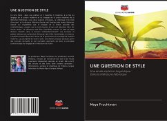 UNE QUESTION DE STYLE - Fruchtman, Maya