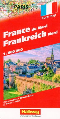 Cover Frankreich Nord Strassenkarte 1:600 000