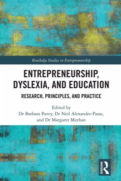 Entrepreneurship, Dyslexia, and Education (eBook, PDF)