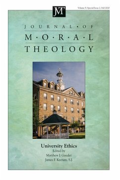 Journal of Moral Theology, Volume 9, Special Issue 2 (eBook, PDF)