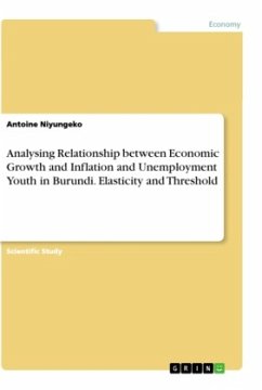 Analysing Relationship between Economic Growth and Inflation and Unemployment Youth in Burundi. Elasticity and Threshold - Niyungeko, Antoine