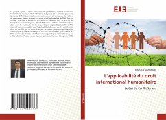 Cover L'applicabilité du droit international humanitaire