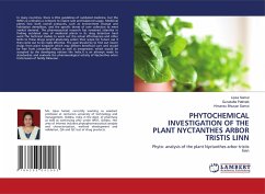 PHYTOCHEMICAL INVESTIGATION OF THE PLANT NYCTANTHES ARBOR TRISTIS LINN - Samal, Lipsa;Pattnaik, Gurudutta;Samal, Himansu Bhusan