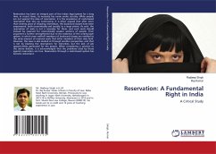 Reservation: A Fundamental Right in India - Singh, Rajdeep;Kumar, Raj