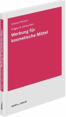 Werbung für kosmetische Mittel - Reinhart, Andreas