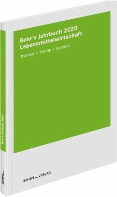 Behr's Jahrbuch für Lebensmittelwirtschaft - Behr's Jahrbuch für Lebensmittelwirtschaft 2020