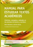 Manual para estudiar textos académicos (eBook, ePUB)