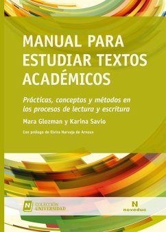Manual para estudiar textos académicos (eBook, ePUB) - Glozman, Mara; Savio, Karina