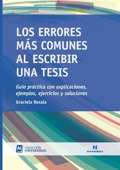 Cover Los errores más comunes al escribir una tesis (eBook, ePUB)
