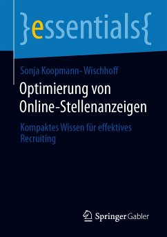 Optimierung von Online-Stellenanzeigen (eBook, PDF) - Koopmann-Wischhoff, Sonja