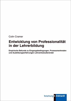Cover Entwicklung von Professionalität in der Lehrerbildung (eBook, PDF)