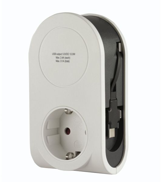 REV USB Ladegerät Flex 3in1 0,8 m + 1x Steckdose - Portofrei bei bücher.de  kaufen