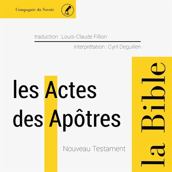 Actes des Apôtres (MP3-Download) Actes des Apôtres (MP3-Download)