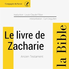 Cover Le livre de Zacharie (MP3-Download)
