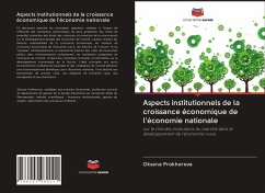 Aspects institutionnels de la croissance économique de l'économie nationale - Prokhorova, Oksana
