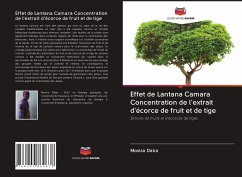 Effet de Lantana Camara Concentration de l'extrait d'écorce de fruit et de tige - Daba, Mosisa