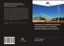 Analyse de faisabilité technico-économique d'un système hybride solaire en pv à jamm - Baboria, Sunaina;Kaur, Harpreet