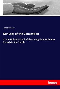 Minutes of the Convention - Anonymous