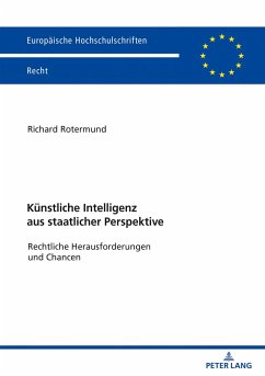 Künstliche Intelligenz aus staatlicher Perspektive - Rotermund, Richard