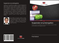 Suspension et prolongation - Quilcat, Fred