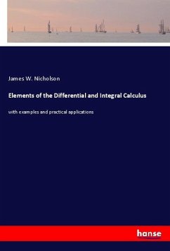 Elements of the Differential and Integral Calculus