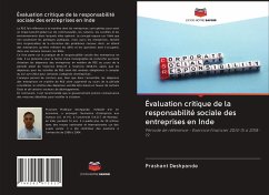 Évaluation critique de la responsabilité sociale des entreprises en Inde - Deshpande, Prashant