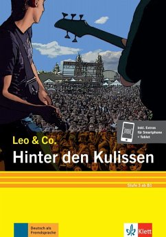 Hinter den Kulissen (Stufe 3). Buch + Online - Burger, Elke;Scherling, Theo