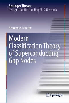 Modern Classification Theory of Superconducting Gap Nodes (eBook, PDF) - Sumita, Shuntaro