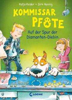 Auf der Spur der Diamanten-Diebin / Kommissar Pfote Bd.2 (eBook, ePUB) - Reider, Katja