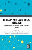 Luhmann and Socio-Legal Research (eBook, PDF)